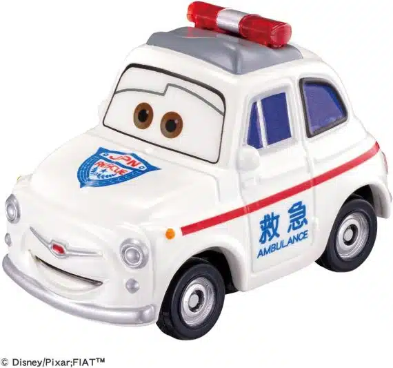 Takara Tomy Disney Cars Tomica C-39 Luigi (Ambulance Type)