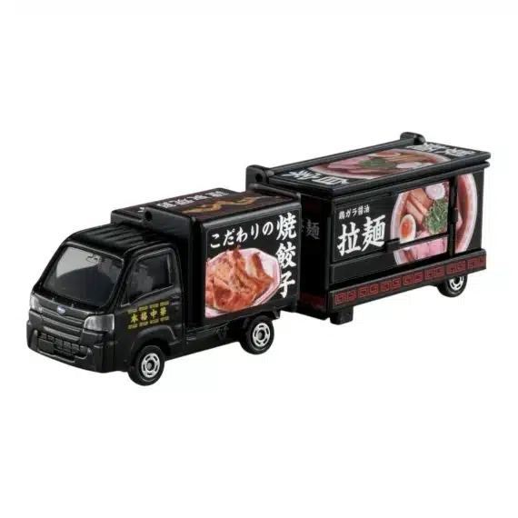 Takara Tomy Tomica Long Type Tomica No.142 Subaru Sambar Kitchen Trailer
