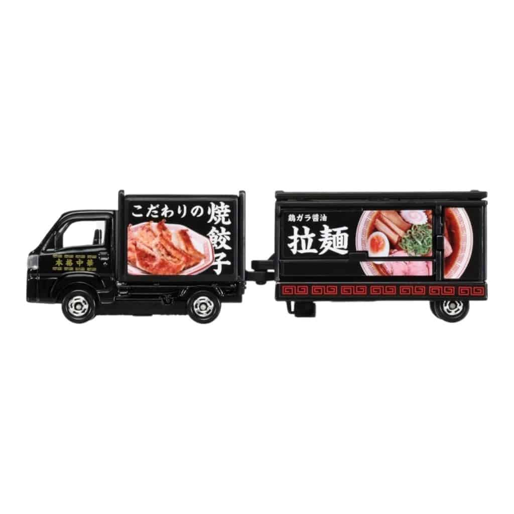 Takara Tomy Tomica Long Type Tomica No.142 Subaru Sambar Kitchen Trailer