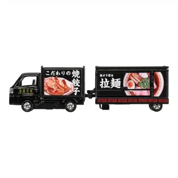 Takara Tomy Tomica Long Type Tomica No.142 Subaru Sambar Kitchen Trailer