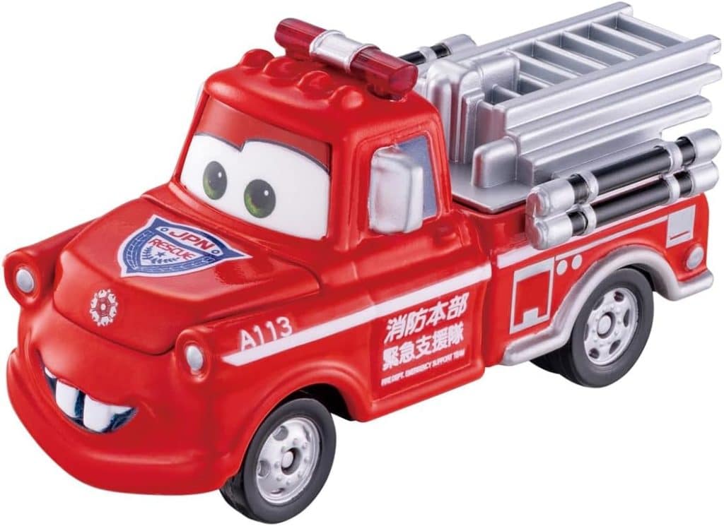 Takara Tomy Disney Cars Tomica C-38 Meter (Fire Truck Type)