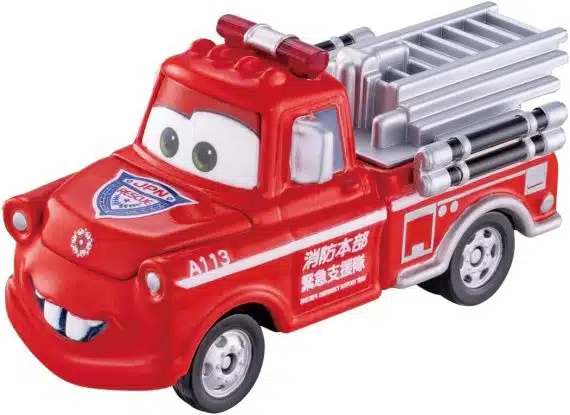 Takara Tomy Disney Cars Tomica C-38 Meter (Fire Truck Type)