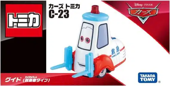 Takara Tomy Disney Cars Tomica C-23 Guido (Ambulance Type)