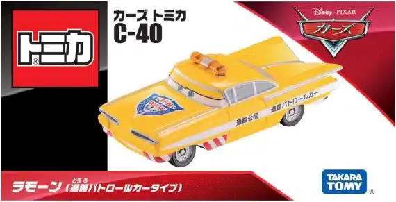 Takara Tomy Disney Cars Tomica C-40 Ramone (Road Patrol Car Type)