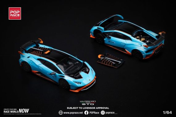 POPRACE 1:64 Lamborghini Huracan STO PR640110