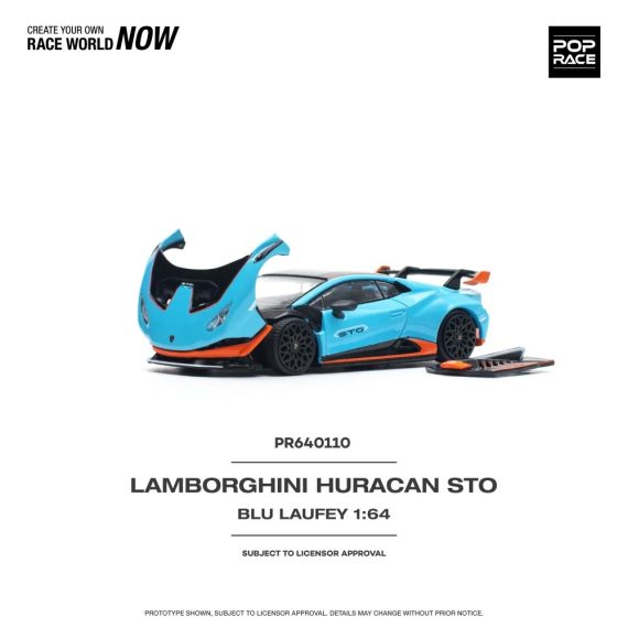 POPRACE 1:64 Lamborghini Huracan STO PR640110