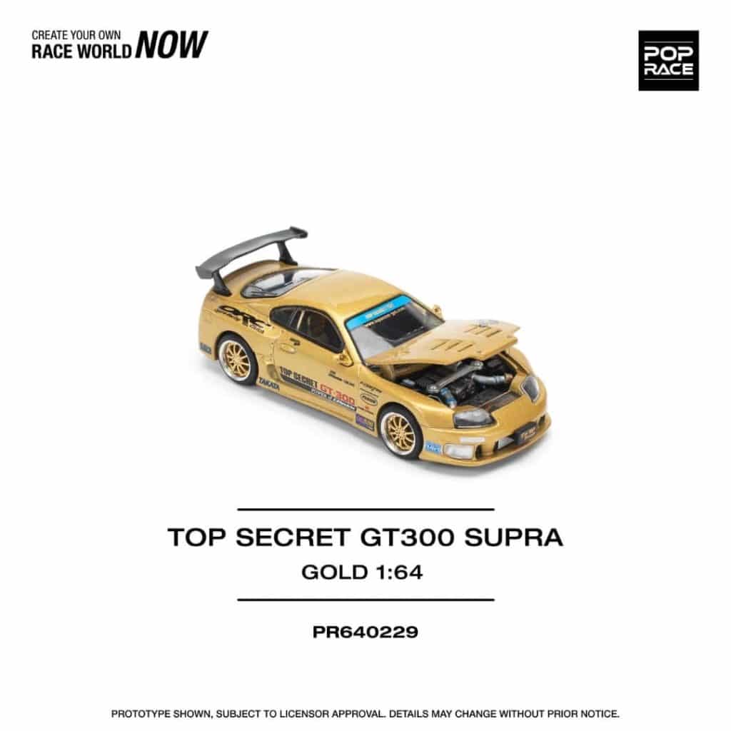 POPRACE 1:64 Top Secret GT300 Supra PR640229