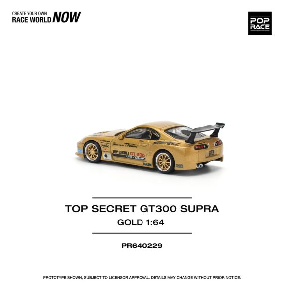 POPRACE 1:64 Top Secret GT300 Supra PR640229