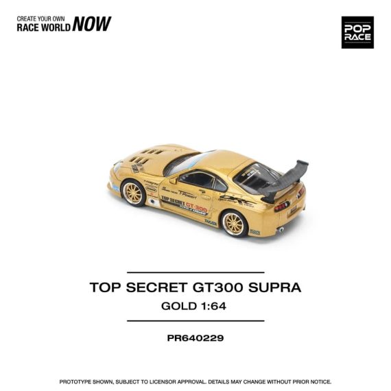 POPRACE 1:64 Top Secret GT300 Supra PR640229