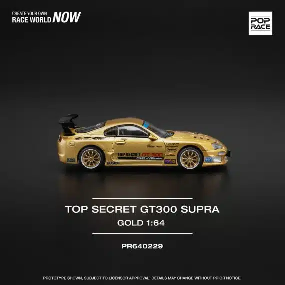 POPRACE 1:64 Top Secret GT300 Supra PR640229