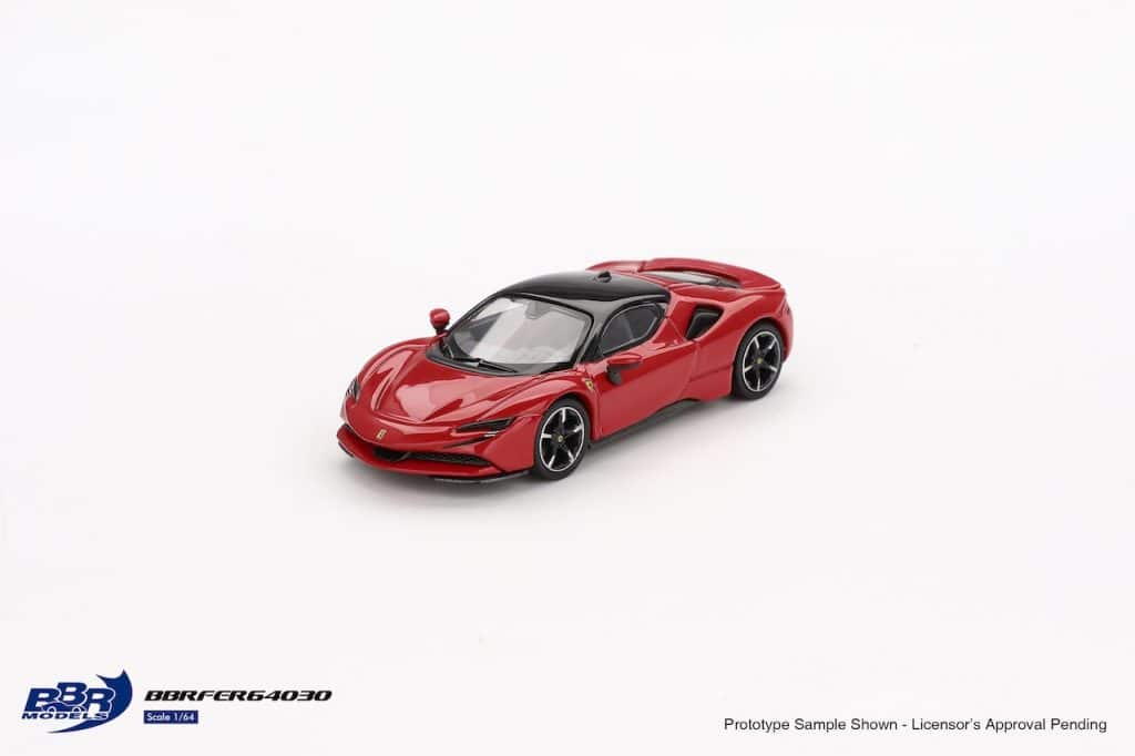 BBR Models 1:64 Ferrari SF90 Rosso Corsa BBRFER64030
