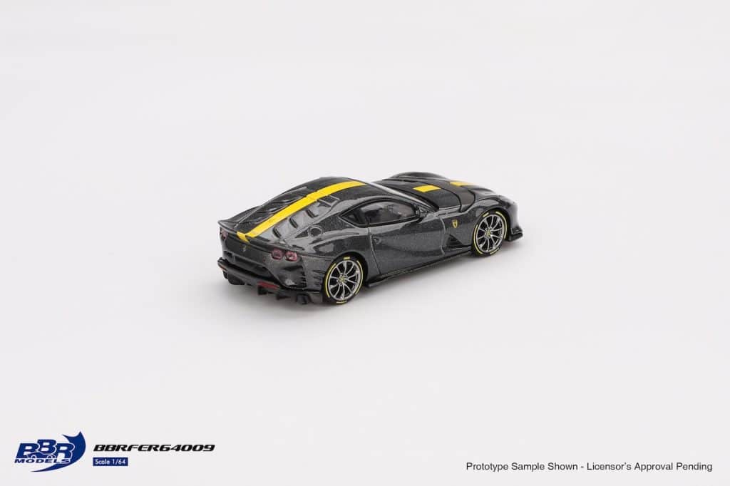 BBR Models 1:64 Ferrari 812 Competizione Grigio Competizione BBRFER64009