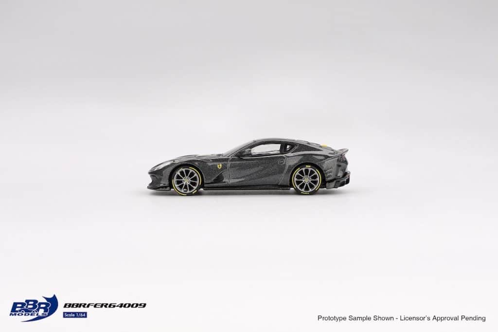 BBR Models 1:64 Ferrari 812 Competizione Grigio Competizione BBRFER64009