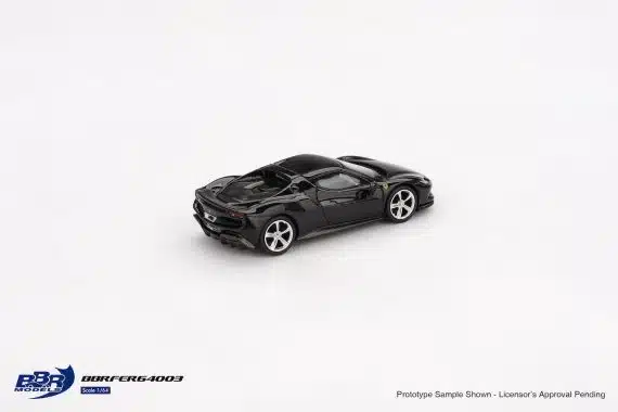 BBR Models 1:64 Ferrari 296 GTB Nero Daytona BBRFER64003