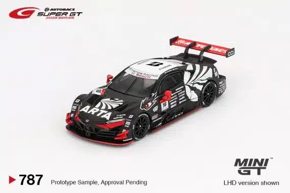 MINI GT No.787 Honda NSX-GT "Type S" GT500 #16 "ARTA MUGEN NSX-GT " ARTA 2023 SUPER GT Series / SUPER GT Blister Packaging MGT00787-BL