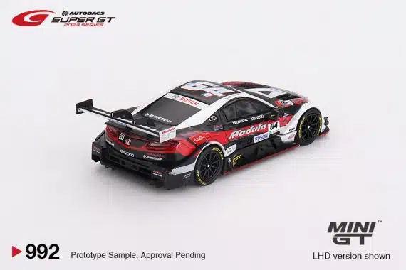 MINI GT No.992 Honda NSX-GT "Type S" GT500 #64 "Modulo NSX-GT" Modulo Nakajima Racing 2023 SUPER GT Series / SUPER GT Blister Packaging MGT00992-BL