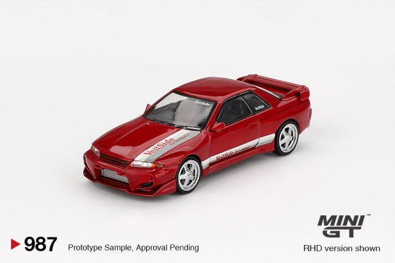 MINI GT No.987 Nissan Skyline GT-R (R32) VeilSide Combat C-I Gem Red MGT00987