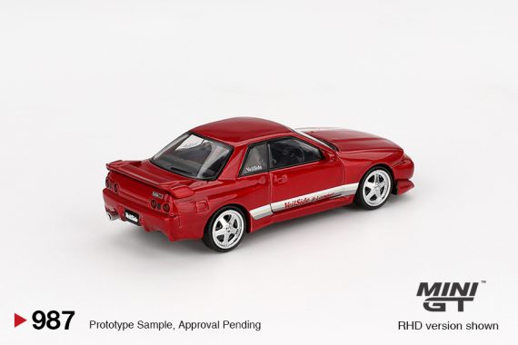 MINI GT No.987 Nissan Skyline GT-R (R32) VeilSide Combat C-I Gem Red MGT00987