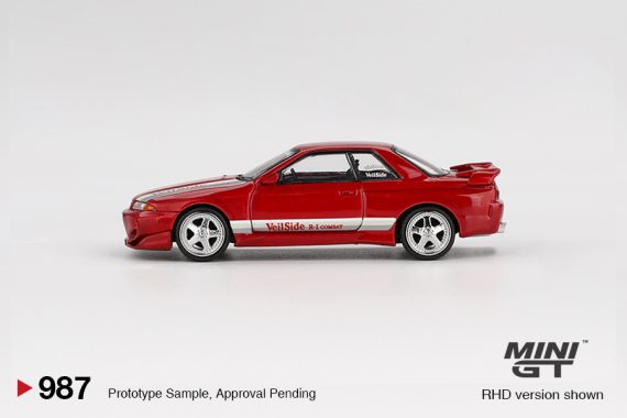 MINI GT No.987 Nissan Skyline GT-R (R32) VeilSide Combat C-I Gem Red MGT00987