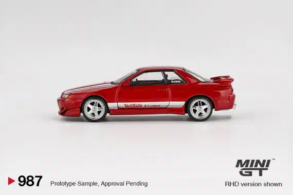 MINI GT No.987 Nissan Skyline GT-R (R32) VeilSide Combat C-I Gem Red MGT00987