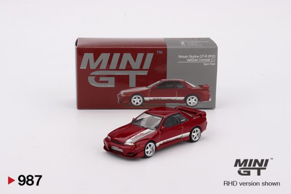 MINI GT No.987 Nissan Skyline GT-R (R32) VeilSide Combat C-I Gem Red MGT00987
