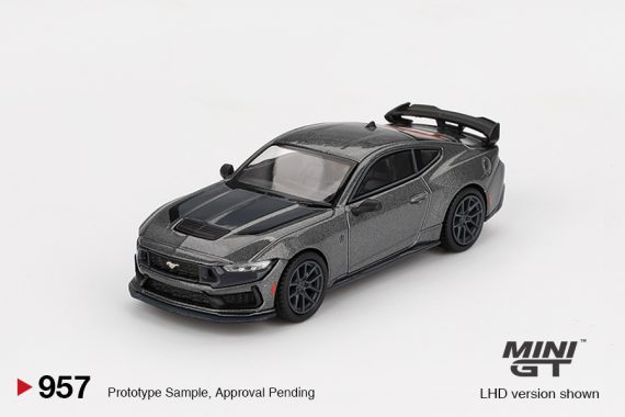 MINI GT No.957 Ford Mustang Dark Horse 2024 Carbonized Gray MGT00957