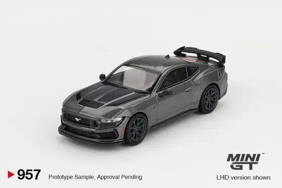 MINI GT No.957 Ford Mustang Dark Horse 2024 Carbonized Gray MGT00957