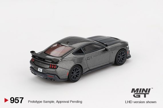 MINI GT No.957 Ford Mustang Dark Horse 2024 Carbonized Gray MGT00957