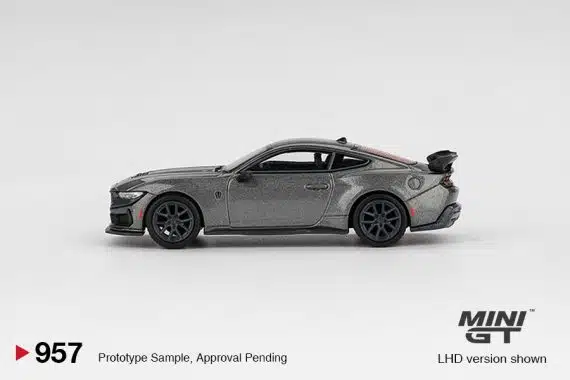 MINI GT No.957 Ford Mustang Dark Horse 2024 Carbonized Gray MGT00957