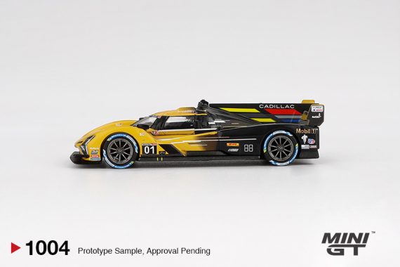 MINI GT No.1004 Cadillac V-Series.R #01 Cadillac Racing 2024 IMSA Sebring 12 Hrs MGT01004