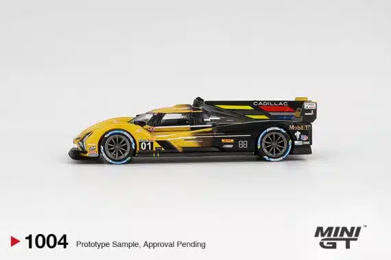 MINI GT No.1004 Cadillac V-Series.R #01 Cadillac Racing 2024 IMSA Sebring 12 Hrs MGT01004