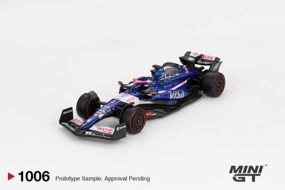 MINI GT No.1006 RB VCARB 01 #3 Daniel Ricciardo 2024 F1 2024 Bahrain GP MGT01006
