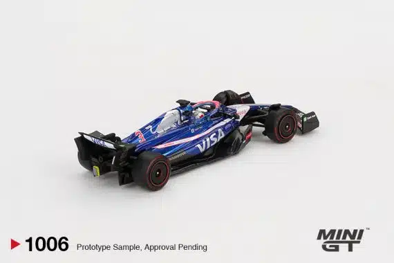 MINI GT No.1006 RB VCARB 01 #3 Daniel Ricciardo 2024 F1 2024 Bahrain GP MGT01006