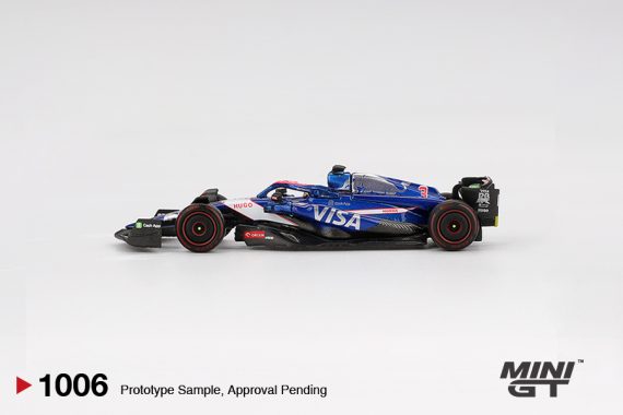 MINI GT No.1006 RB VCARB 01 #3 Daniel Ricciardo 2024 F1 2024 Bahrain GP MGT01006