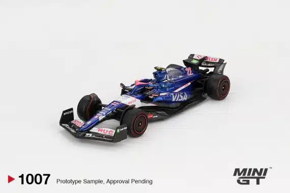 MINI GT No.1007 RB VCARB 01 #22 Yuki Tsunoda 2024 F1 2024 Bahrain GP MGT01007