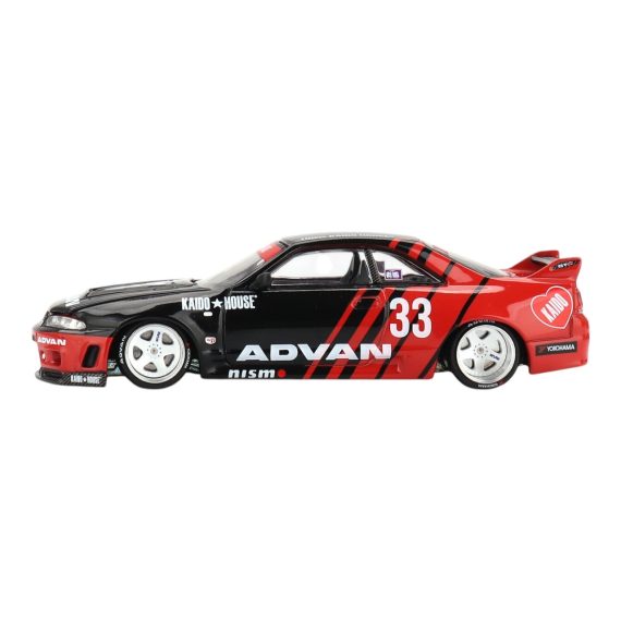 MINI GT No.191 Kaido House Nissan Skyline GT-R (R33) Kaido Works ADVAN KHMG191