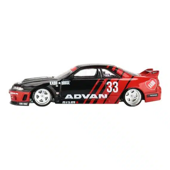 MINI GT No.191 Kaido House Nissan Skyline GT-R (R33) Kaido Works ADVAN KHMG191