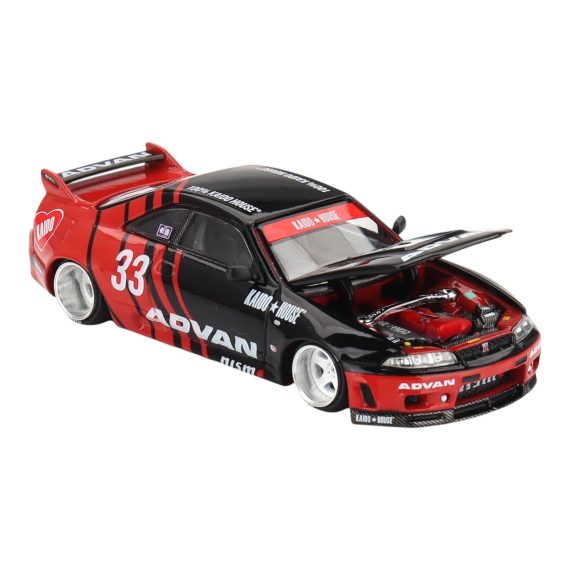 MINI GT No.191 Kaido House Nissan Skyline GT-R (R33) Kaido Works ADVAN KHMG191