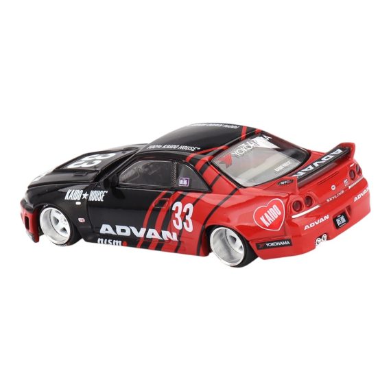 MINI GT No.191 Kaido House Nissan Skyline GT-R (R33) Kaido Works ADVAN KHMG191