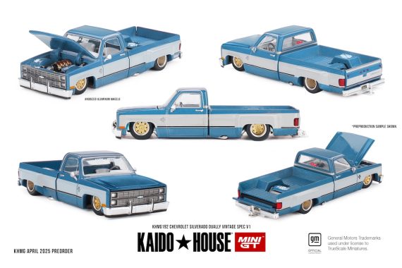 MINI GT No.192 Kaido House Chevrolet Silverado Dually Vintage Spec V1 KHMG192