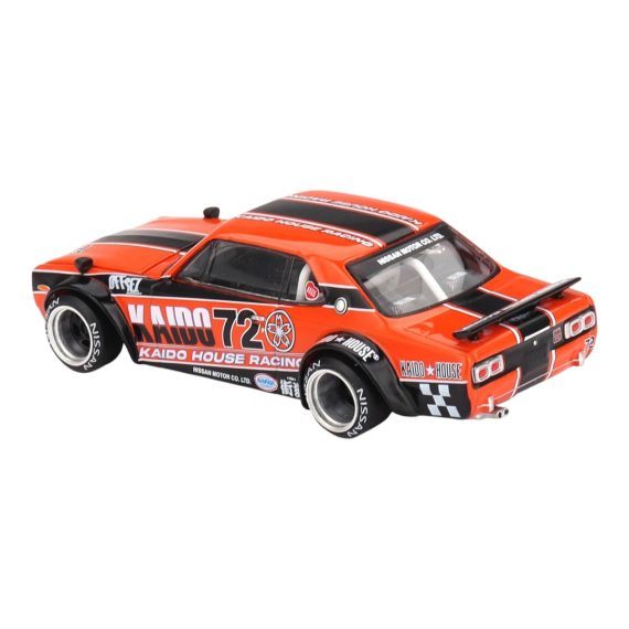 MINI GT No.195 Kaido House Nissan Skyline 2000GT-R (KPGC10) Kaido Racing V1 KHMG195