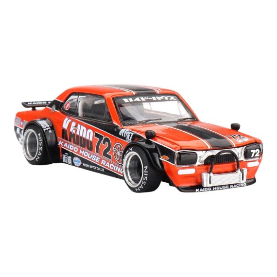 MINI GT No.195 Kaido House Nissan Skyline 2000GT-R (KPGC10) Kaido Racing V1 KHMG195
