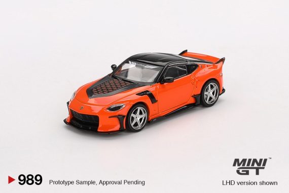 MINI GT No.989 Nissan Z VeilSide FFZ400 Orange MGT00989