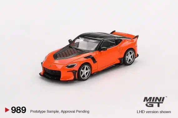 MINI GT No.989 Nissan Z VeilSide FFZ400 Orange MGT00989