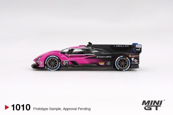 MINI GT No.1010 Cadillac V-Series.R #01 Cadillac Racing 2024 IMSA Petit Le Mans MGT01010