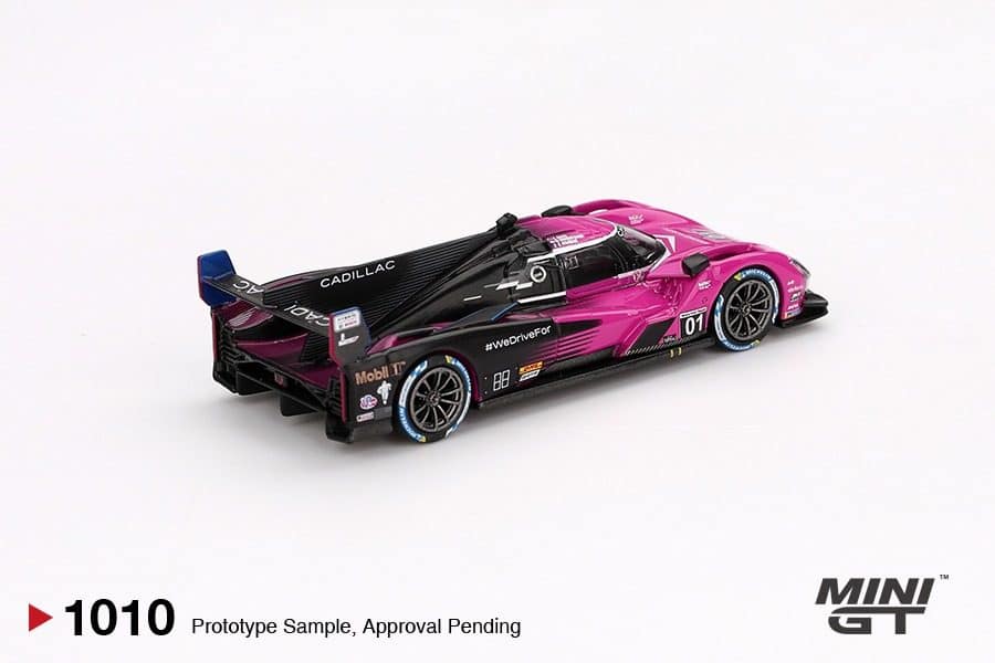 MINI GT No.1010 Cadillac V-Series.R #01 Cadillac Racing 2024 IMSA Petit Le Mans MGT01010