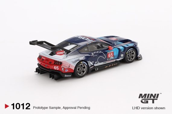 MINI GT No.1012 Ford Mustang GT3 #65 Ford Multimatic Motorsports 2024 IMSA Daytona 24 Hrs MGT01012