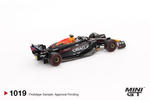 MINI GT No.1019 Oracle Red Bull Racing RB20 #11 Sergio Pérez 2024 F1  2024 Bahrain GP 2nd Place MGT01019