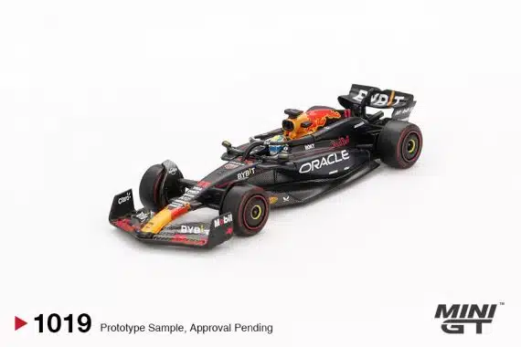 MINI GT No.1019 Oracle Red Bull Racing RB20 #11 Sergio Pérez 2024 F1  2024 Bahrain GP 2nd Place MGT01019