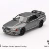 MINI GT No.1024 Nissan Skyline GT-R (NISMO BNR32 CRS Version) Dark Metal Gray MGT01024